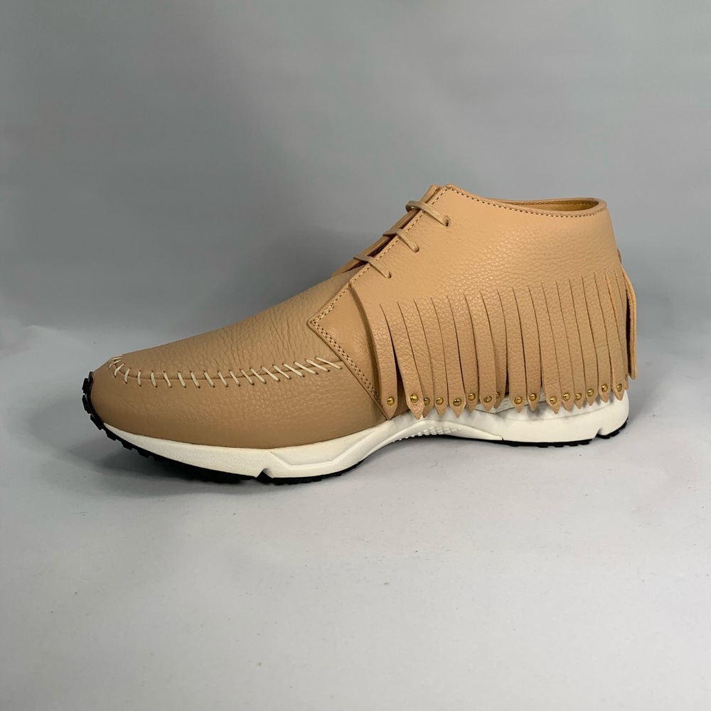 Buscemi Mens moccasins - tan grained leather - Picture 3 of 4